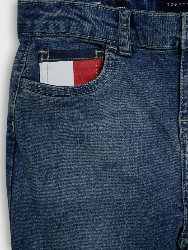 JEANS SKINNY TALLE MEDIO AZUL 490 TOMMY HILFIGER-2