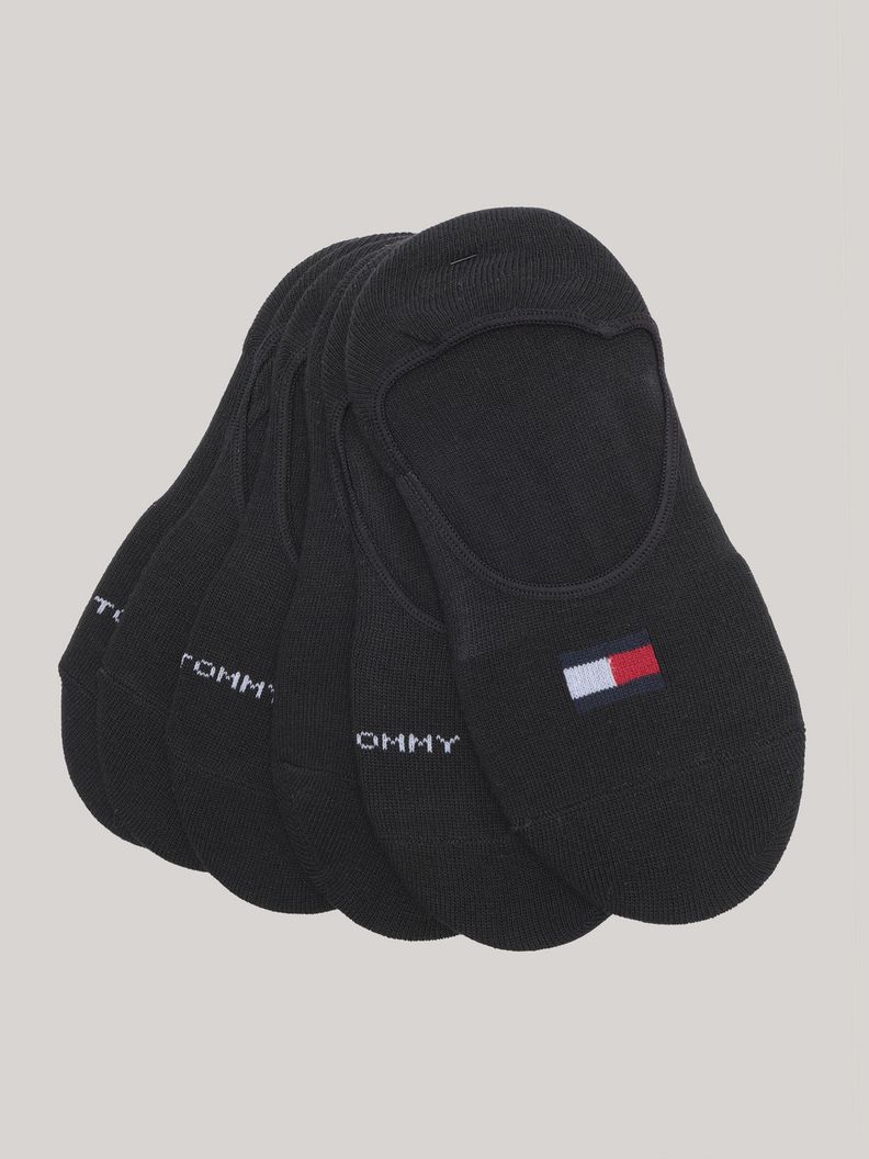 Pack De 6 Calcetines Sport Liner Negro Tommy Hilfiger-0