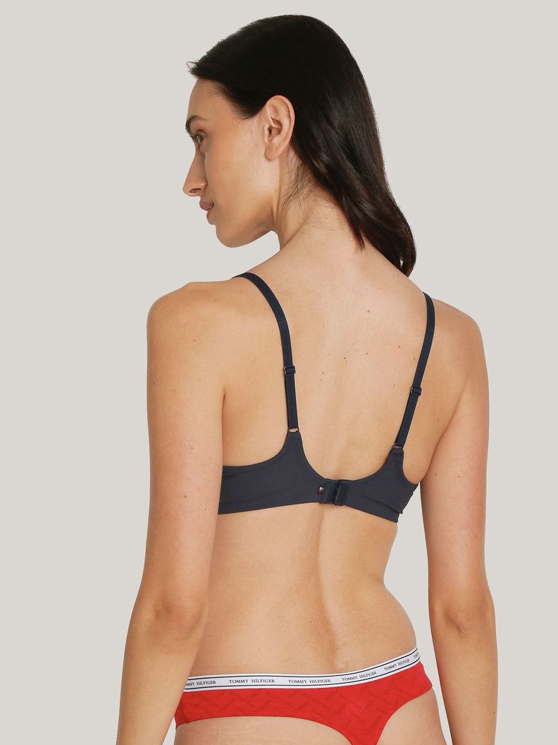 Brassier Solid Con Push Up Azul Tommy Hilfiger-2