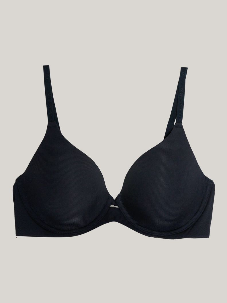 Brassier Solid Con Push Up Azul Tommy Hilfiger-4