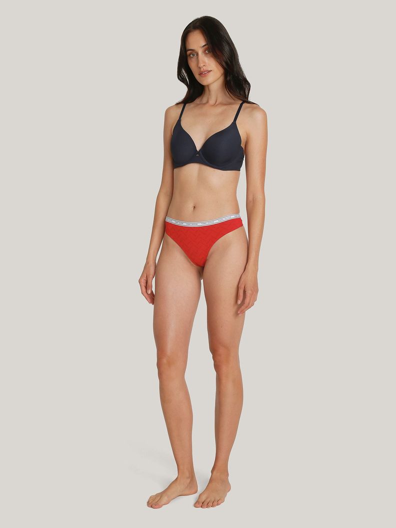 Brassier Solid Con Push Up Azul Tommy Hilfiger-3