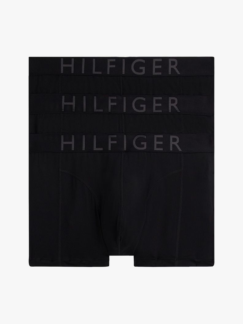 Pack De 3 Boxers Trunk De Microfibra Negro S