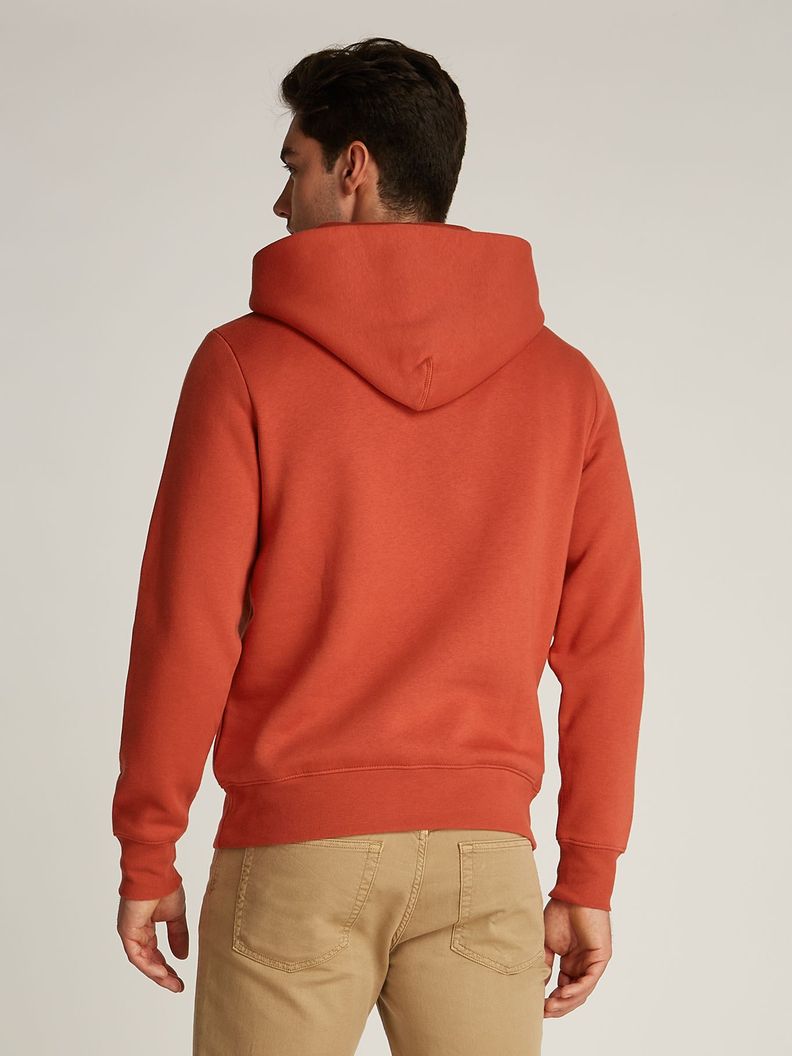 Polerón Hoodie Con Logo Stripe Rojo Tommy Hilfiger-1