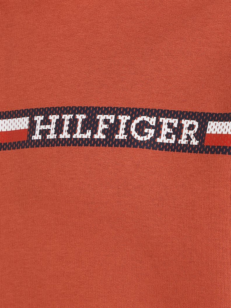 Polerón Hoodie Con Logo Stripe Rojo Tommy Hilfiger-3