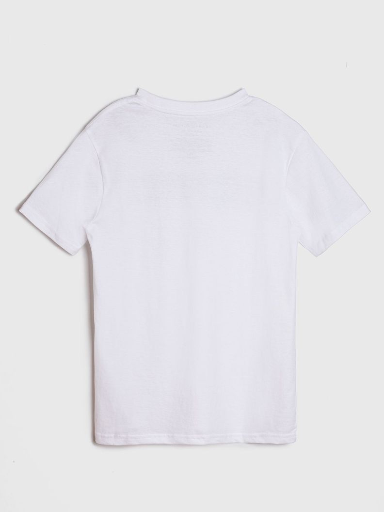 Polera Niño Con Logo Multicolor Blanco Tommy Hilfiger-1