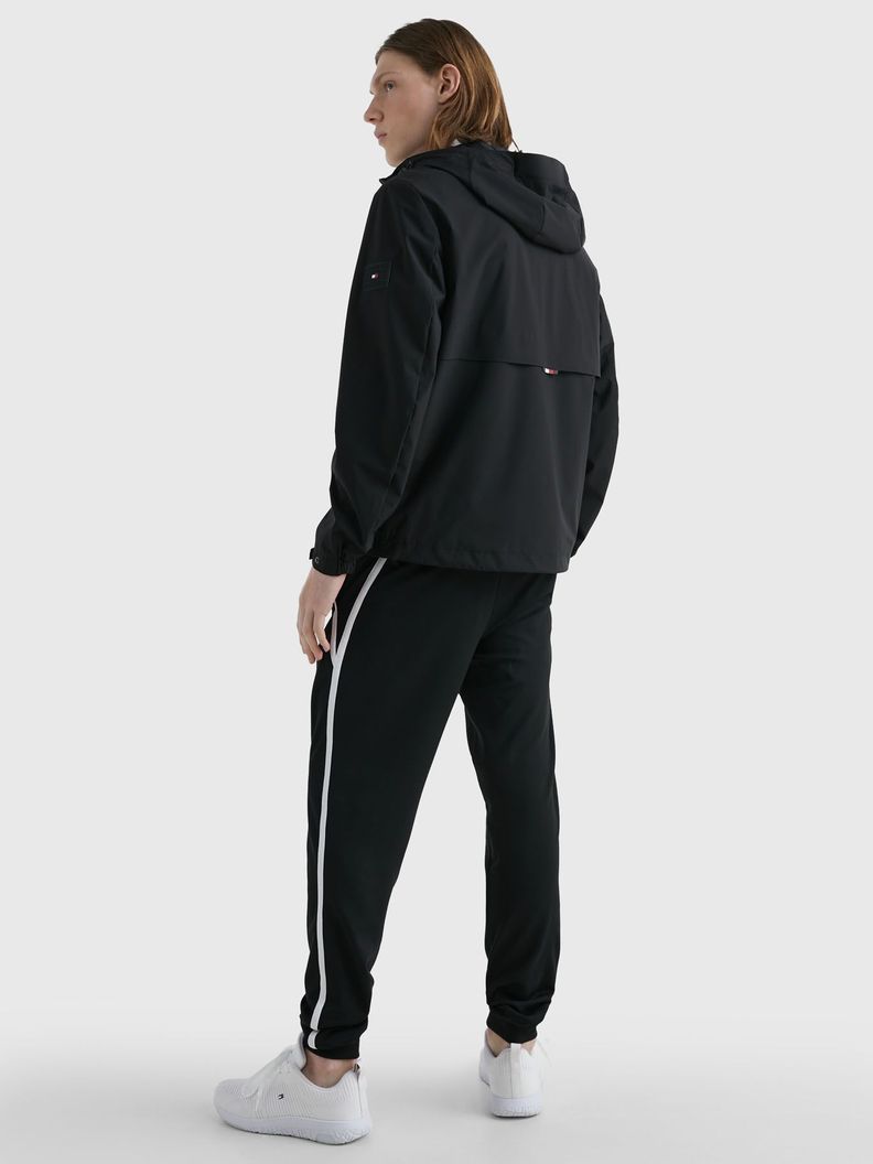 Chaqueta Con Gorro Protect Sail Negro Tommy Hilfiger-2