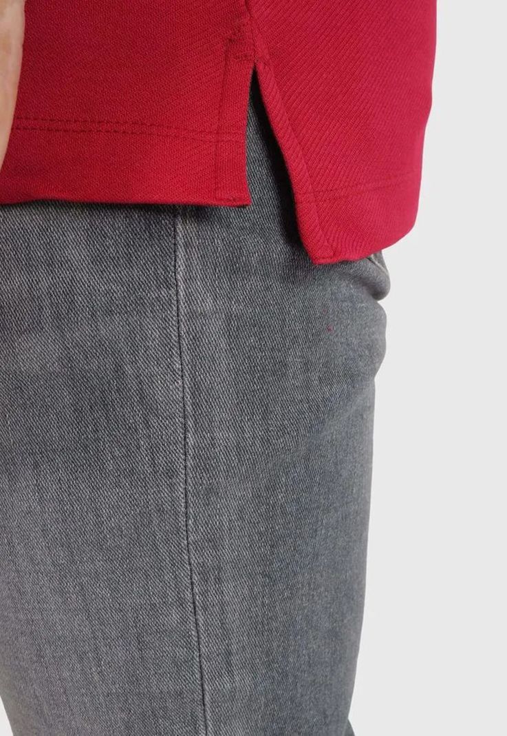 POLO REGULAR FIT LOGO MONOGRAM ROJO TOMMY HILFIGER-4