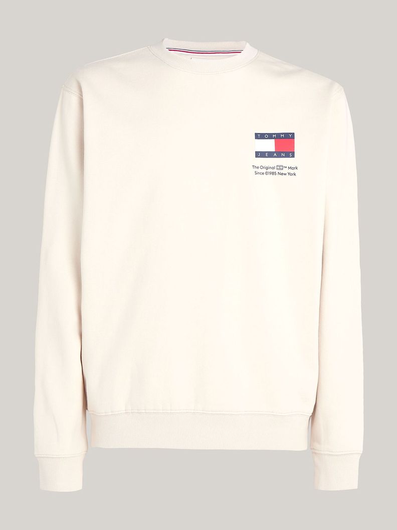 Polerón Essential Con Logo Beige Tommy Jeans-4