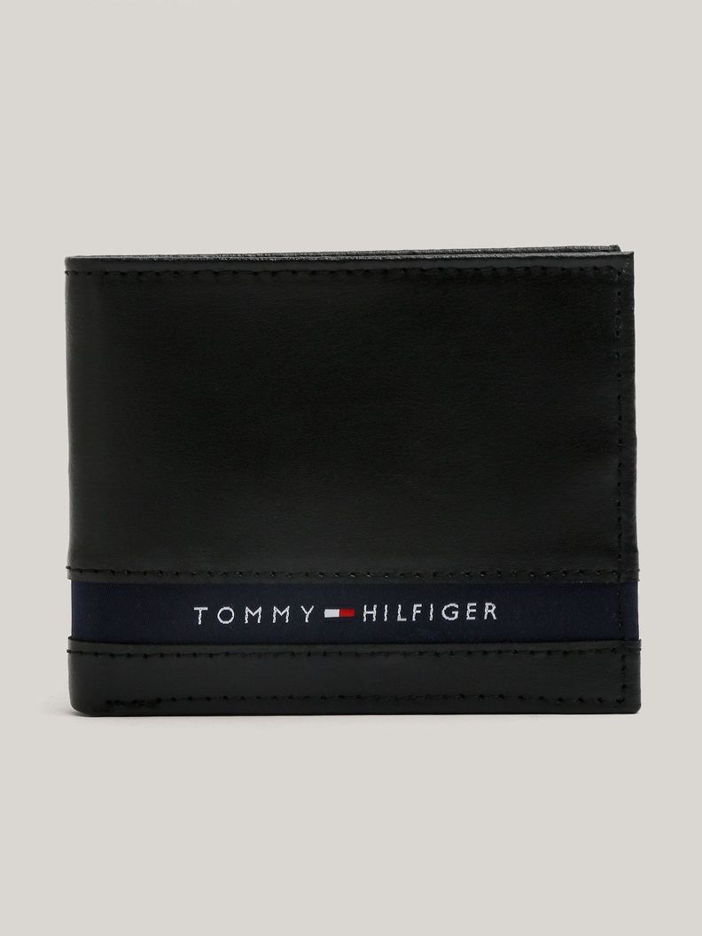 Billetera Emmett Con Logo Negro Tommy Hilfiger-0