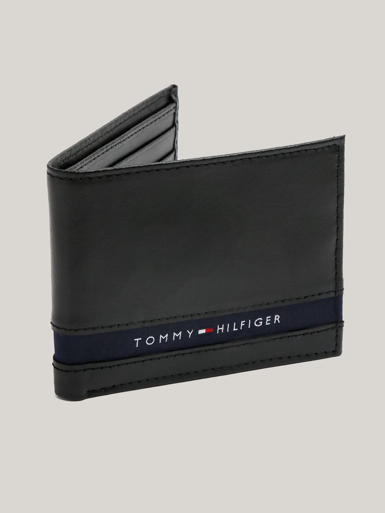 Billetera Emmett Con Logo Negro Tommy Hilfiger-2