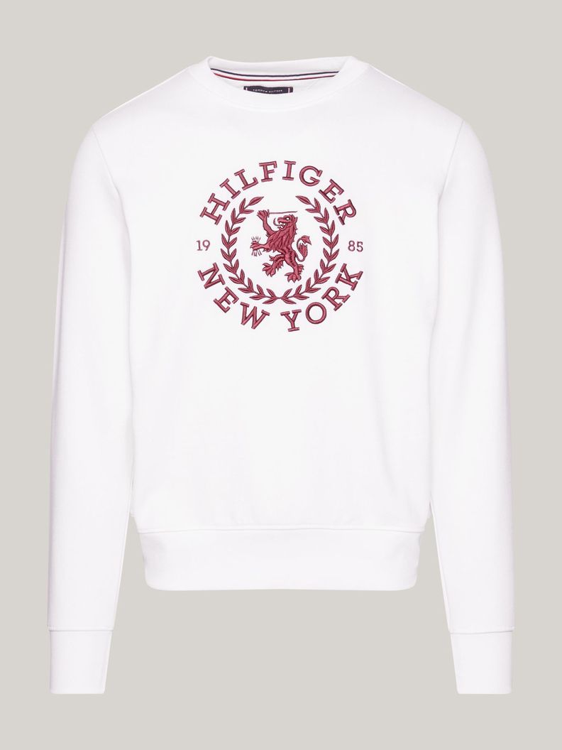 POLERÓN I CREST LOGO BLANCO TOMMY HILFIGER-4