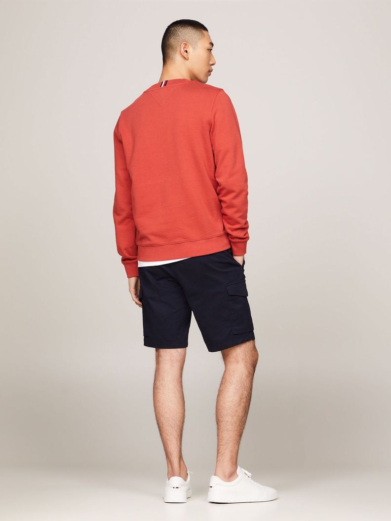 Polerón Con Logo En El Pecho Rojo Tommy Hilfiger-2