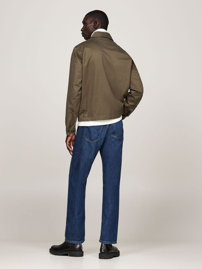 Chaqueta Cotton Ivy Con Cierre Verde Tommy Hilfiger-2