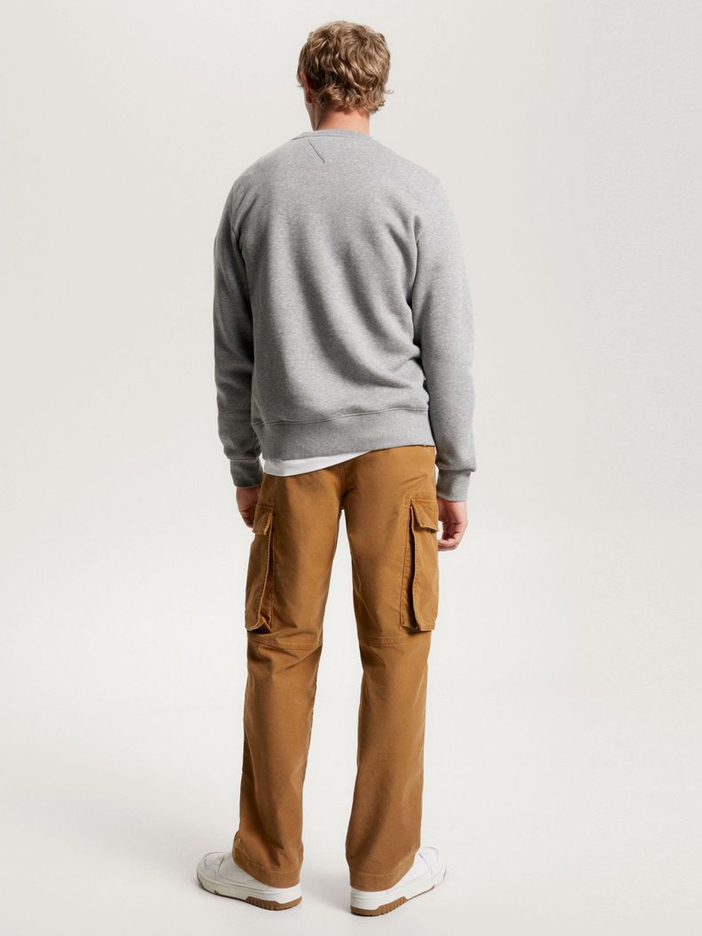 Polerón New York Flag Logo Gris Tommy Hilfiger-2