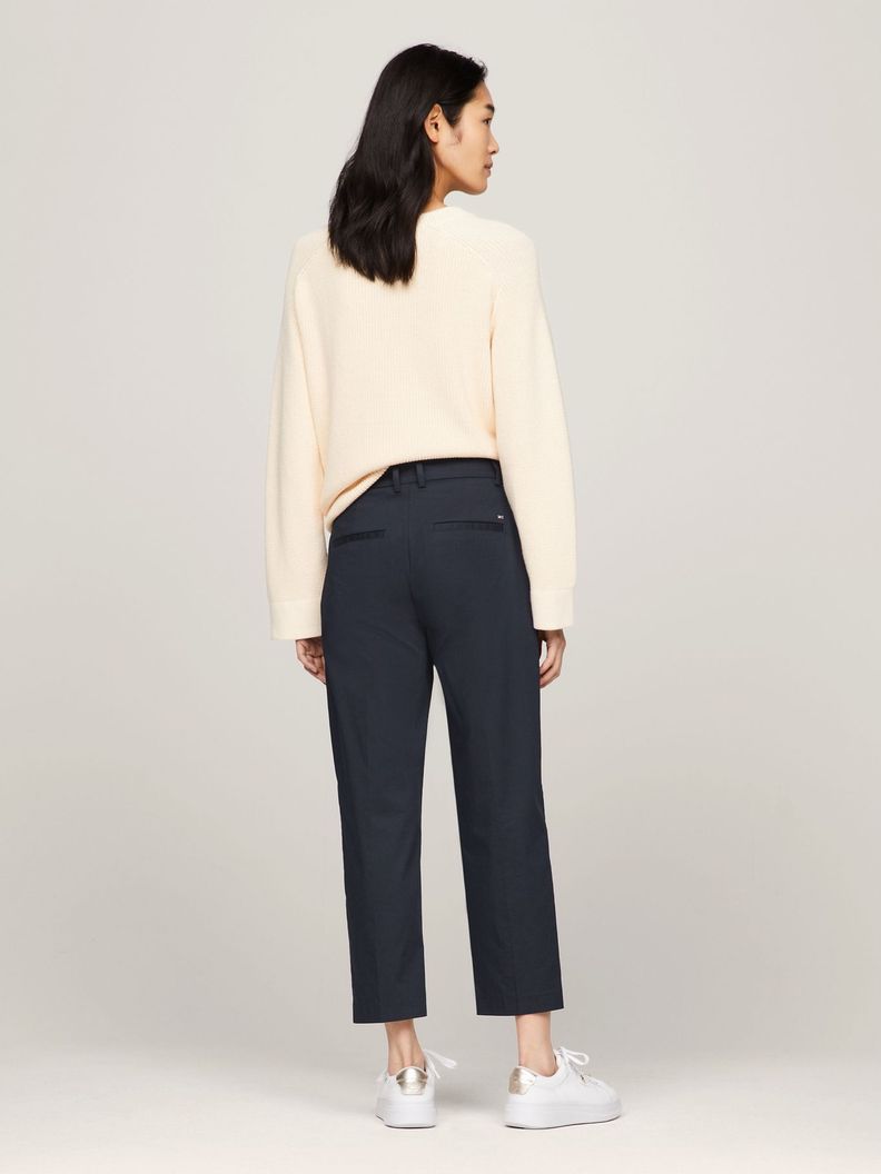 Pantalón Chino Recto Slim Fit Azul Tommy Hilfiger-2