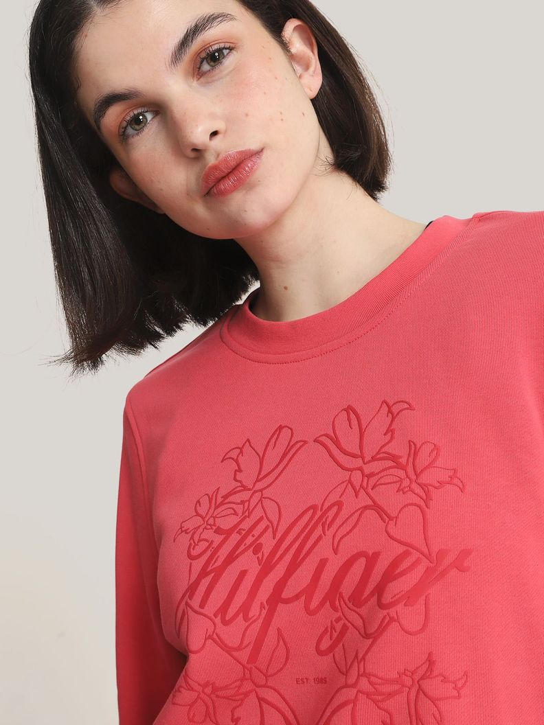 Polerón Con Logo Regular Fit Rosado Tommy Hilfiger-3