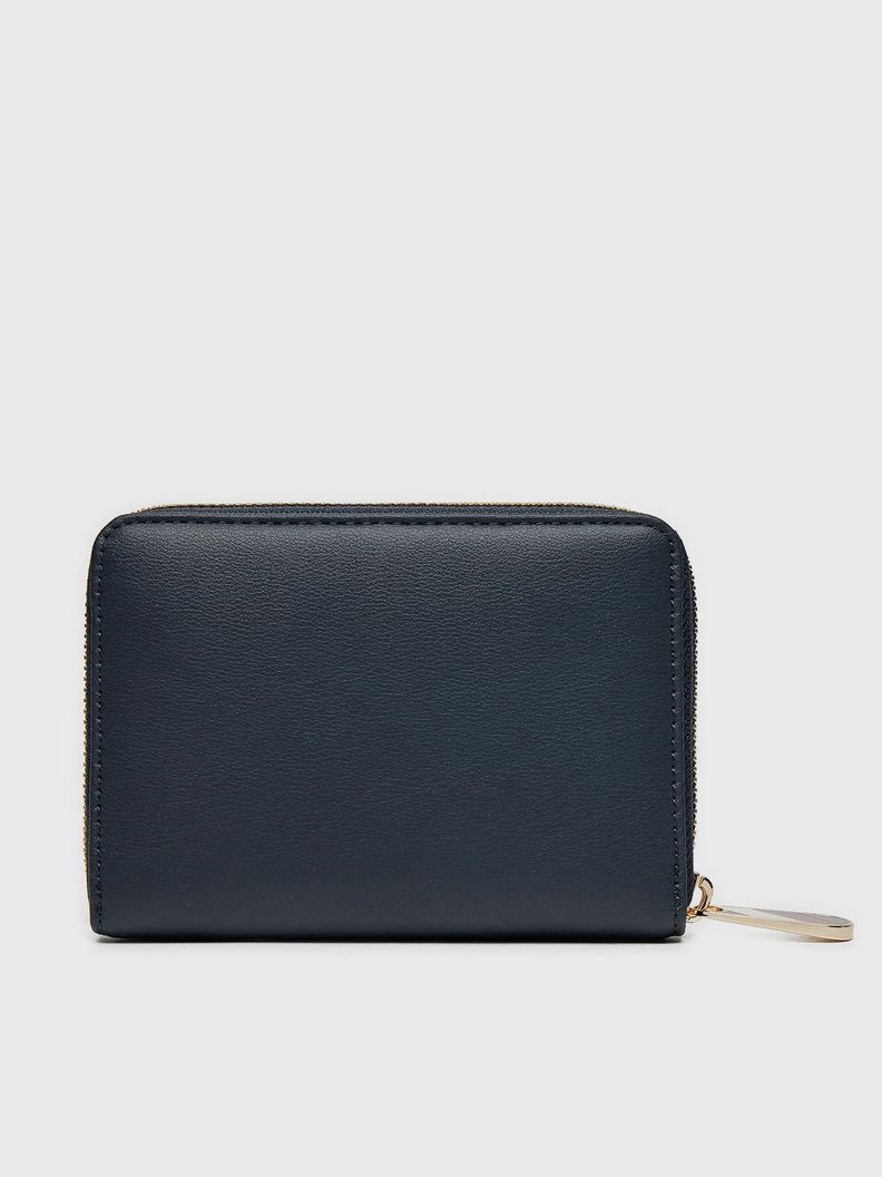 Billetera Pequeña Con Logo Azul Tommy Hilfiger-1