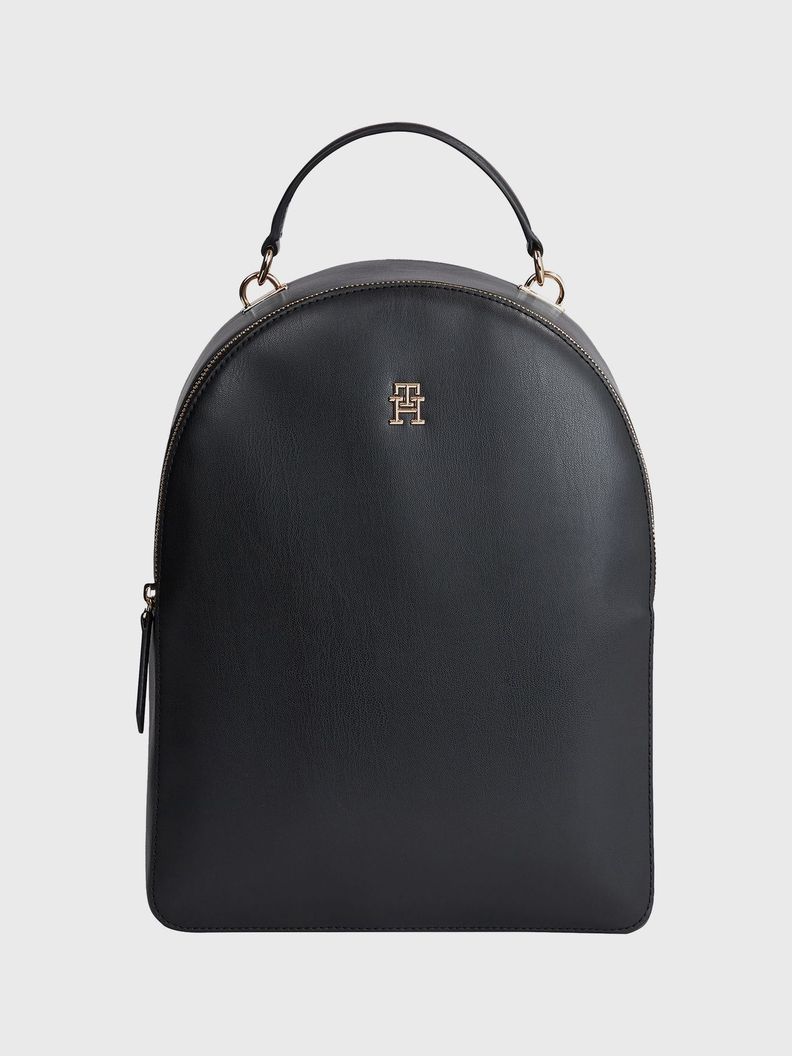 Mochila Refined Solid Negro Tommy Hilfiger