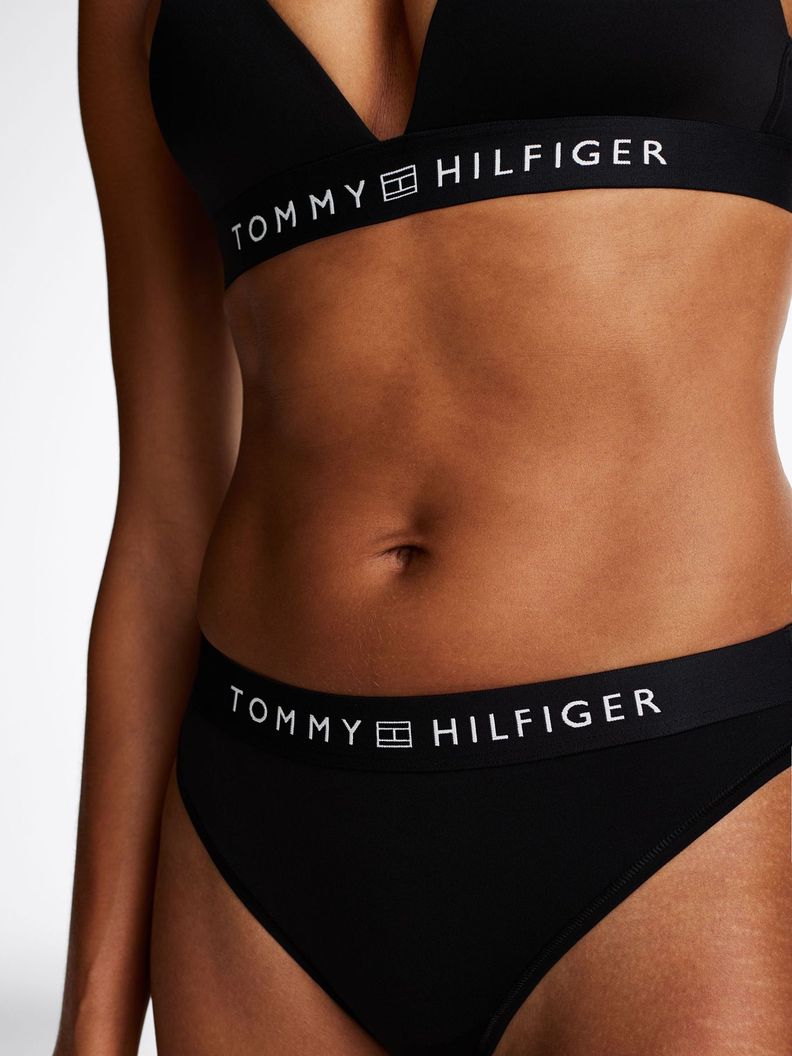Colaless Con Logo A Encontraste Negro Tommy Hilfiger-0