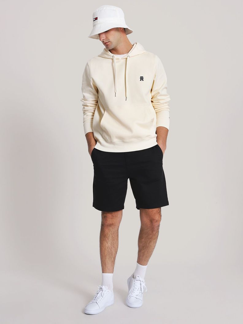 POLERÓN HOODIE LOGO MONOGRAM BLANCO TOMMY HILFIGER-1
