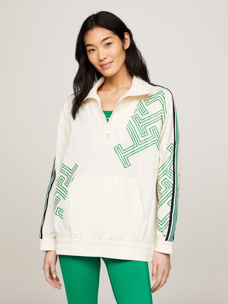 Cortaviento relaxed cierre Multicolor Tommy Hilfiger-0