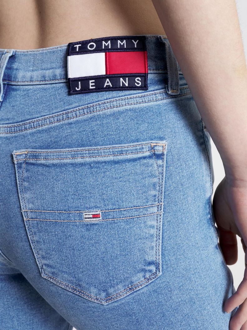 Jeans Mujer Skinny Talle Medio Azul Tommy Jeans-3