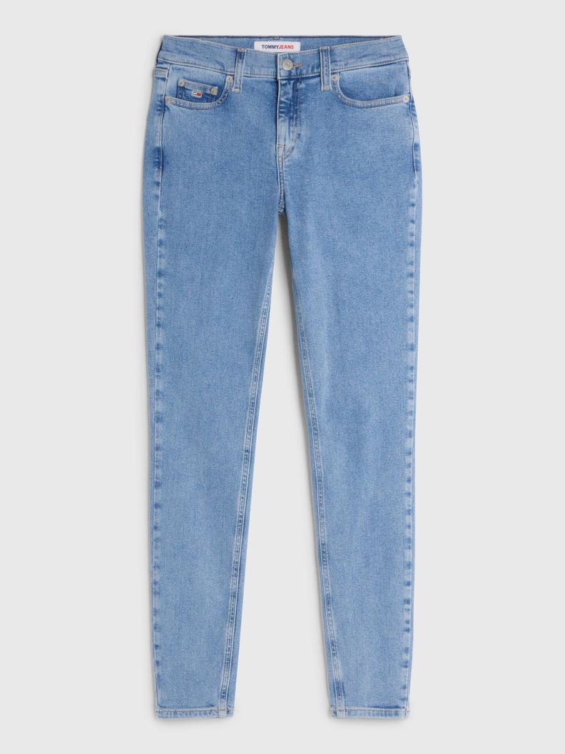 Jeans Mujer Skinny Talle Medio Azul Tommy Jeans-4