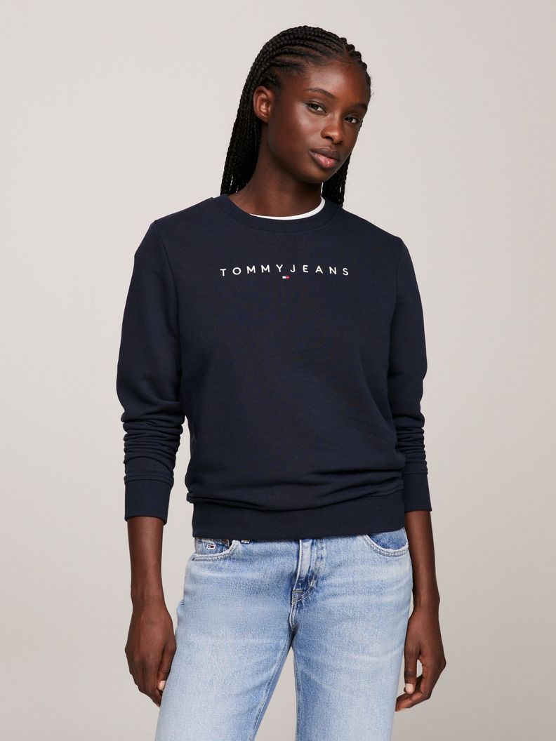 POLERÓN ESSENTIAL LINEAR LOGO AZUL TOMMY JEANS-0