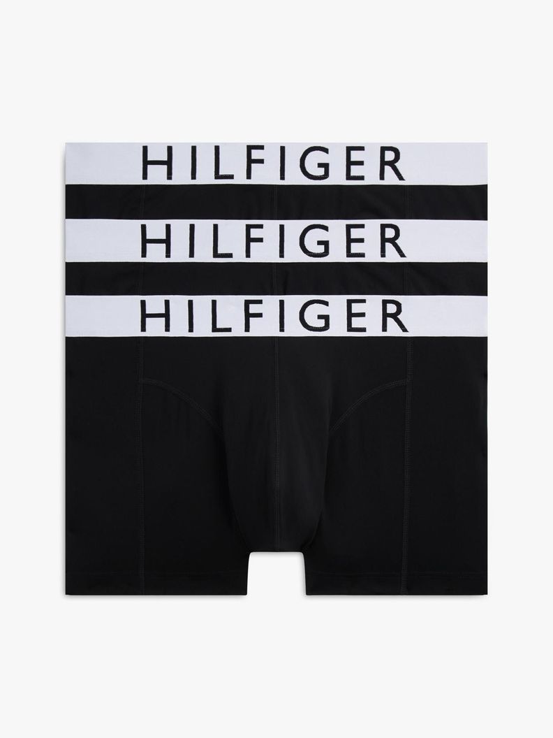 Pack De 3 Boxers Trunk De Microfibra Negro S