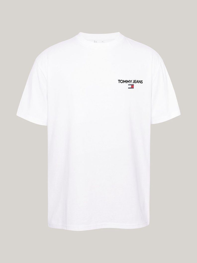 Polera Con Logo En La Espalda Blanco Tommy Jeans-4