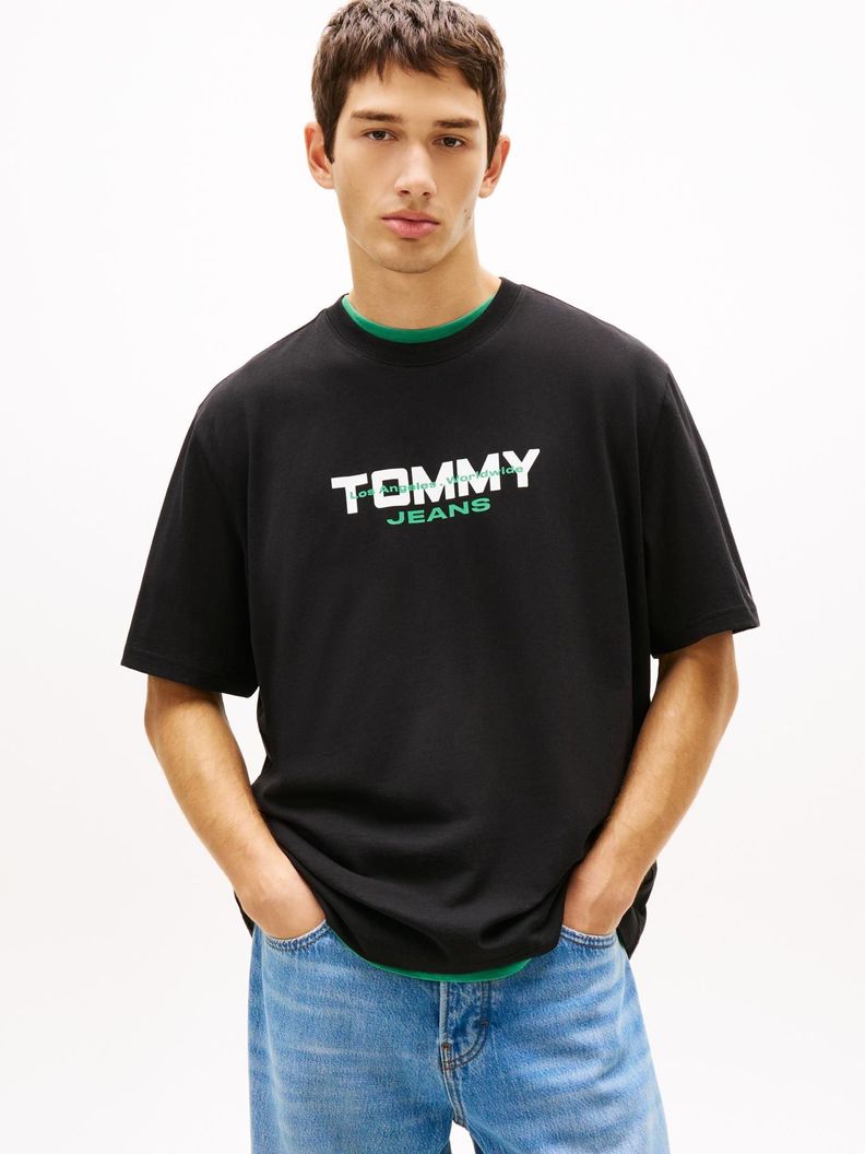 Polera 90S Logo Regular Fit