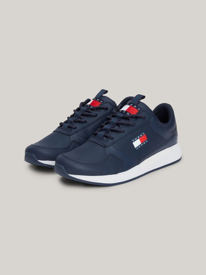Zapatillas Essential Con Parche Azul Tommy Hilfiger-0