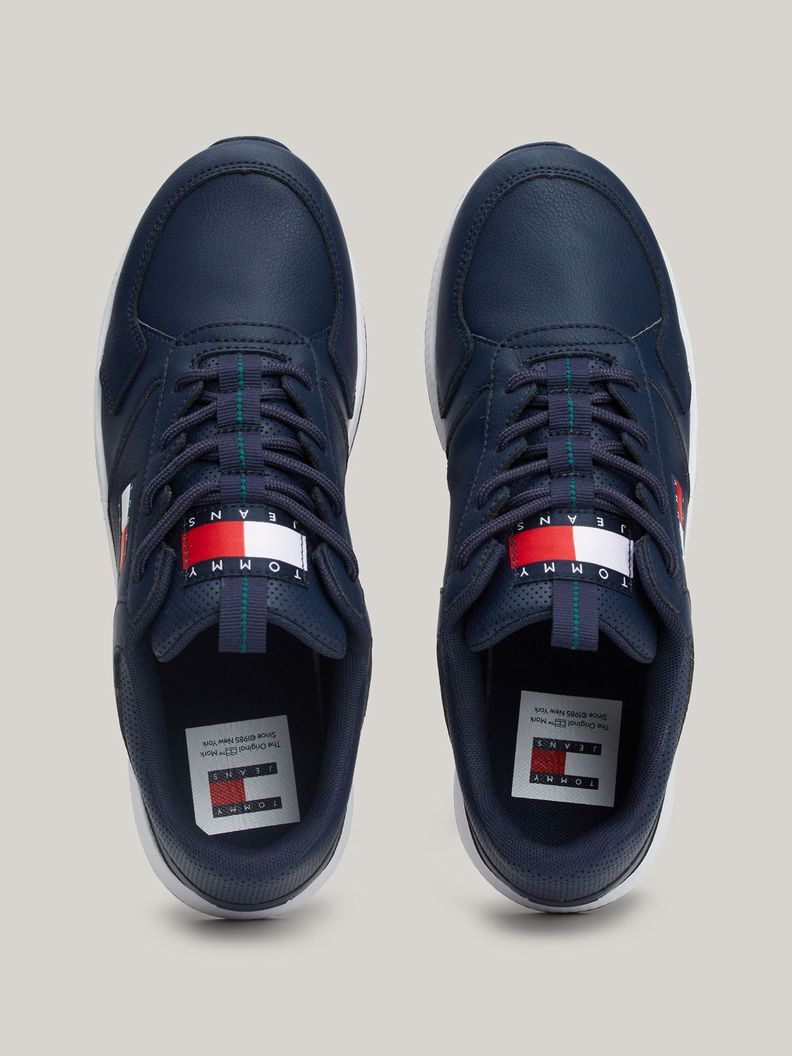 Zapatillas Essential Con Parche Azul Tommy Hilfiger-2