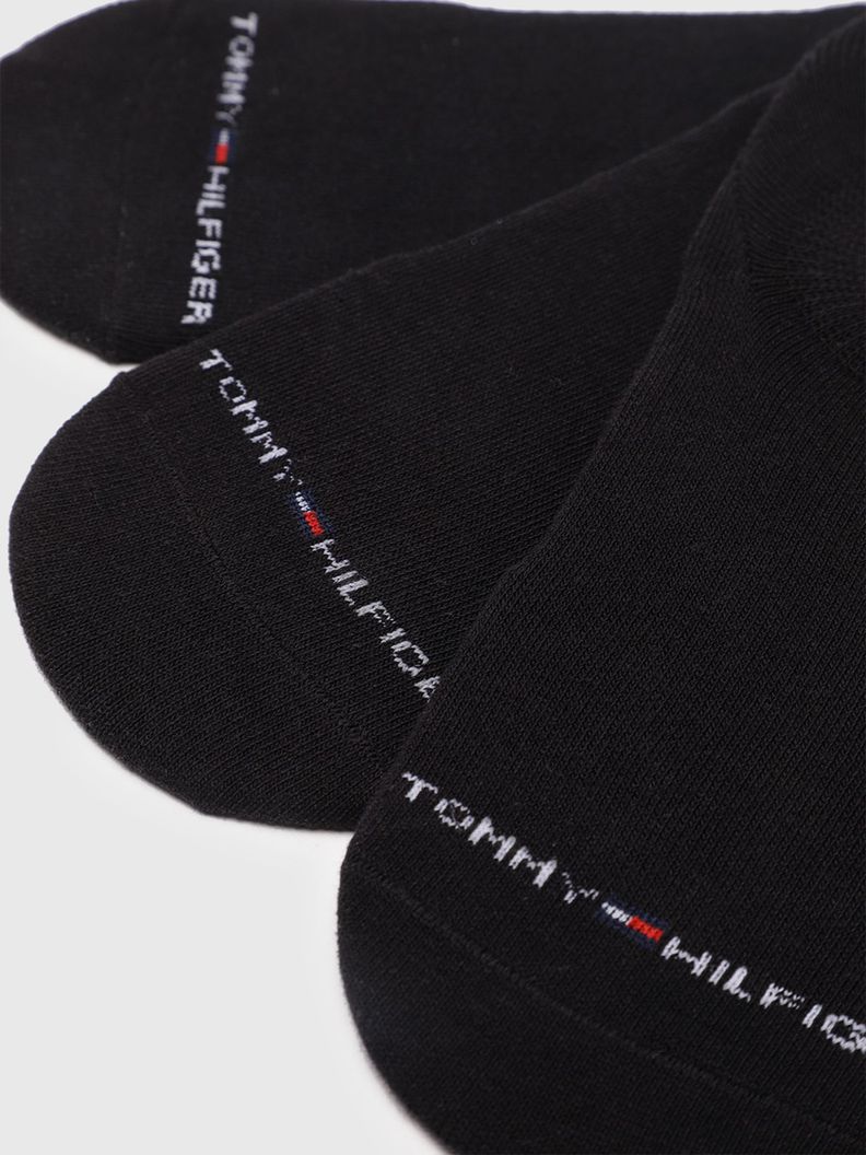Pack De 3 Pares De Calcetines Sport Sneaker Liner Negro Tommy Hilfiger-3