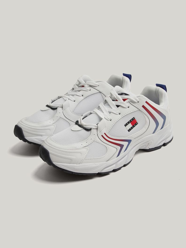 Zapatillas Sport De Cuero Blanco Tommy jeans-0