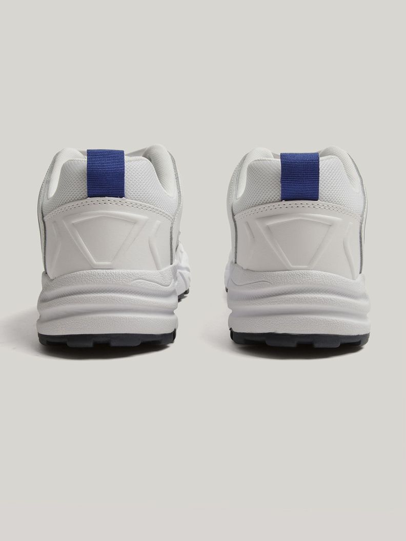 Zapatillas Sport De Cuero Blanco Tommy jeans-1