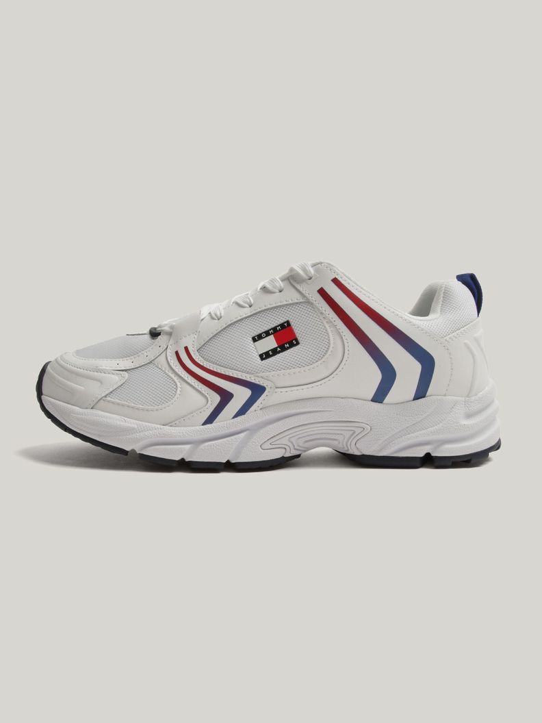 Zapatillas Sport De Cuero Blanco Tommy jeans-5