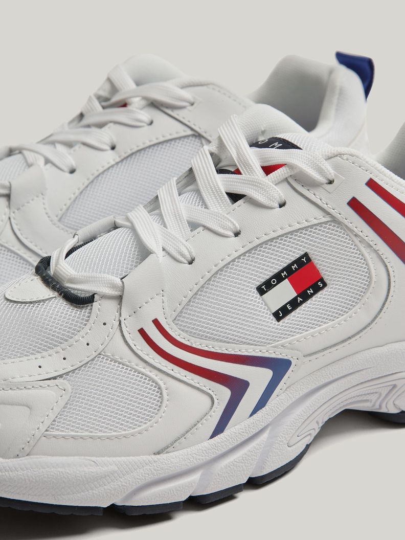 Zapatillas Sport De Cuero Blanco Tommy jeans-6