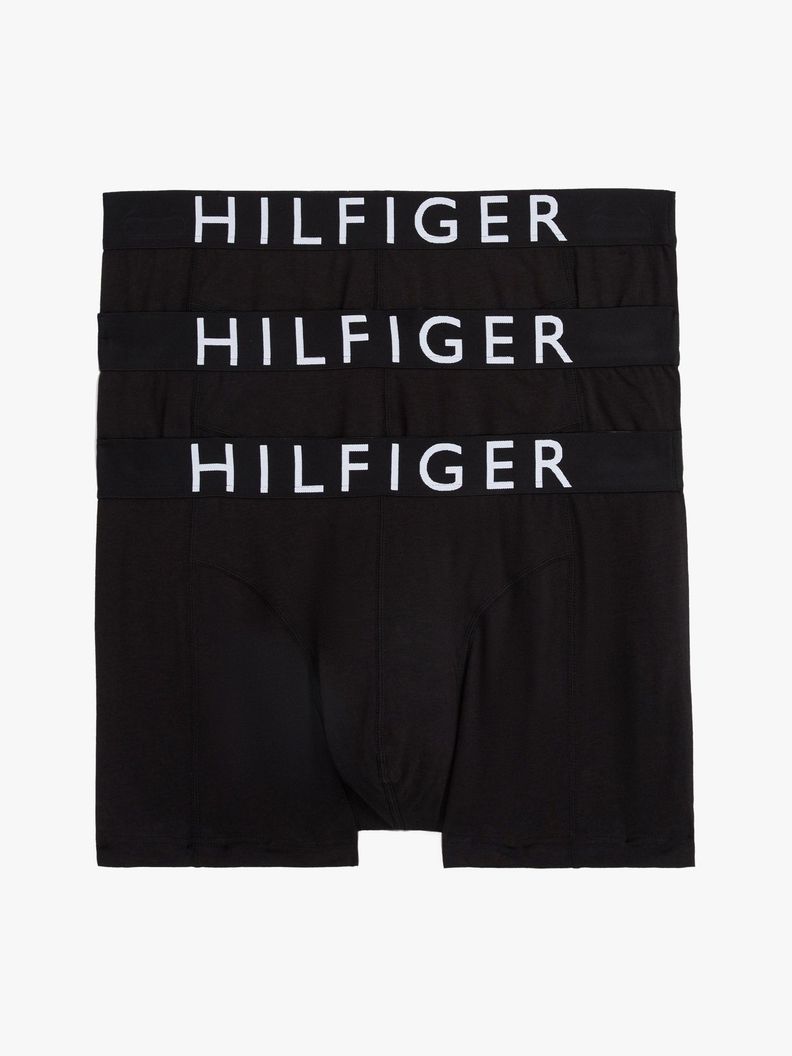 Pack De 3 Boxers Trunk Con Logo Negro S