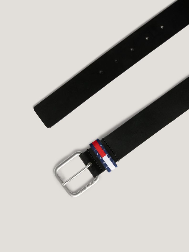 Cinturón Ryan Essential De Cuero Negro Tommy Hilfiger-1