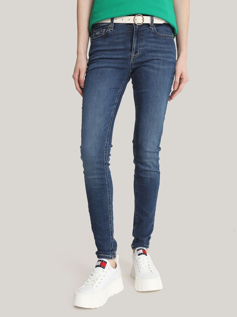Jeans Nora Skinny Talle Medio Azul Tommy Jeans-1