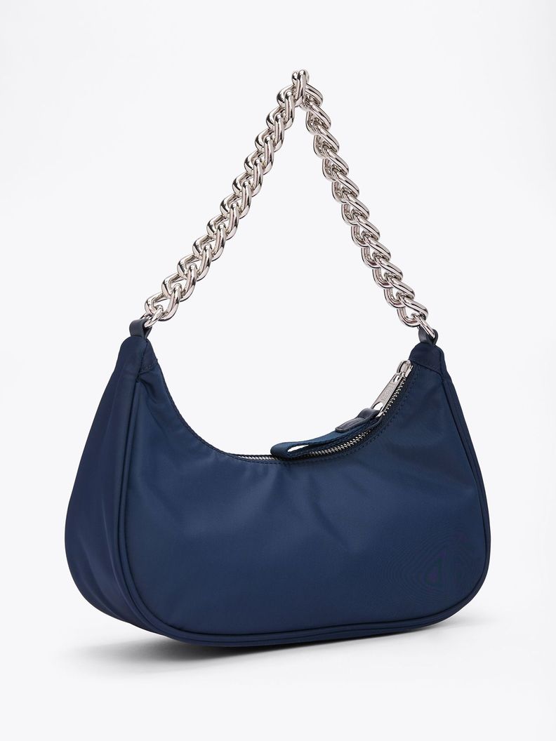 Cartera Iconic Con Correa De Cadena Azul Tommy Jeans-4