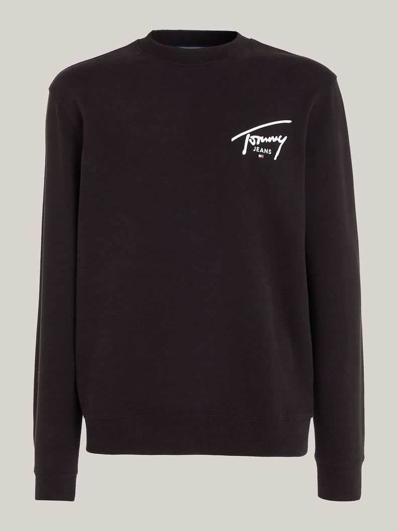 Polerón Con Logo Signature Negro Tommy Jeans-4