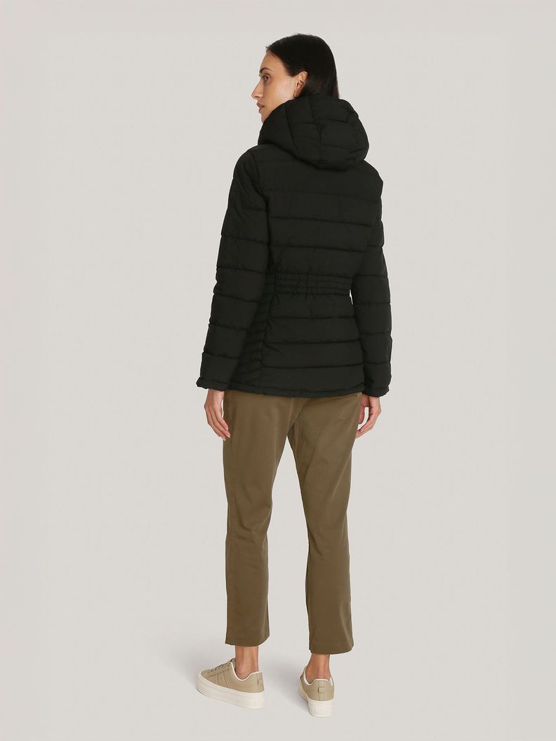 Parka Gorro Packable Acolchada Negro Tommy Hilfiger-2