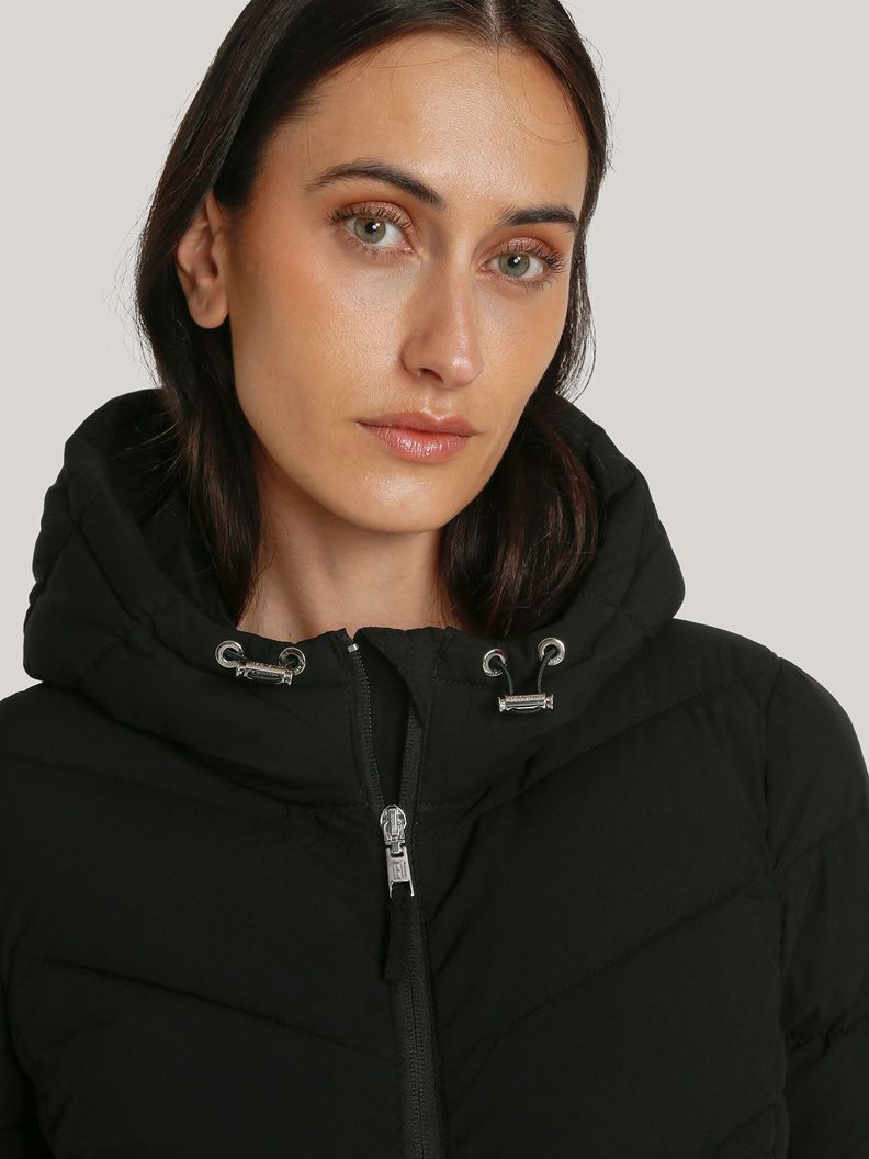 Parka Gorro Packable Acolchada Negro Tommy Hilfiger-3