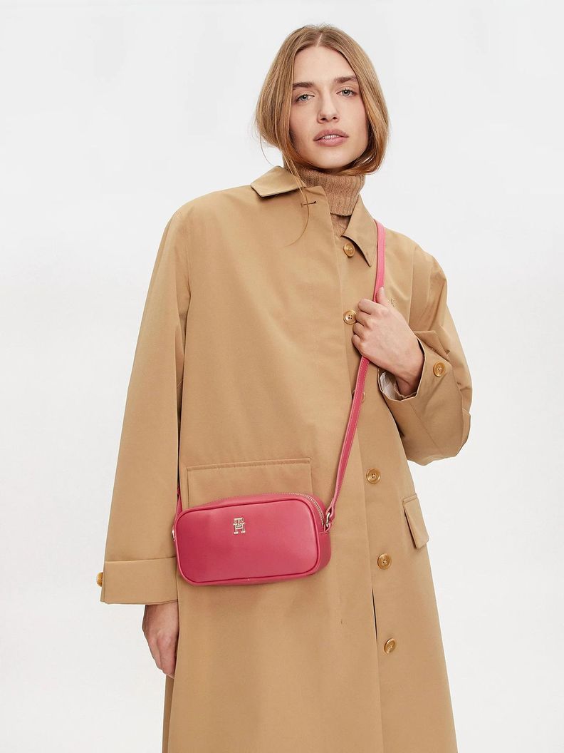 Bandolera Refined Monogram Rosado Tommy Hilfiger-1