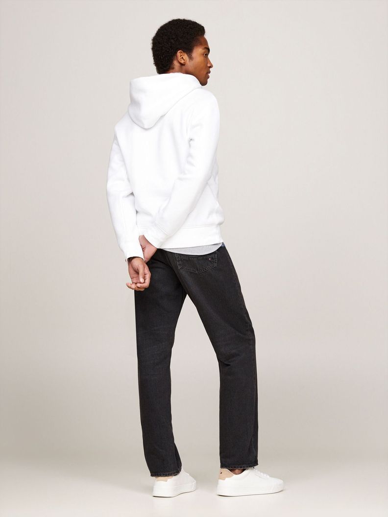 Polerón Hoodie Con Logo Stripe Blanco Tommy Hilfiger-2