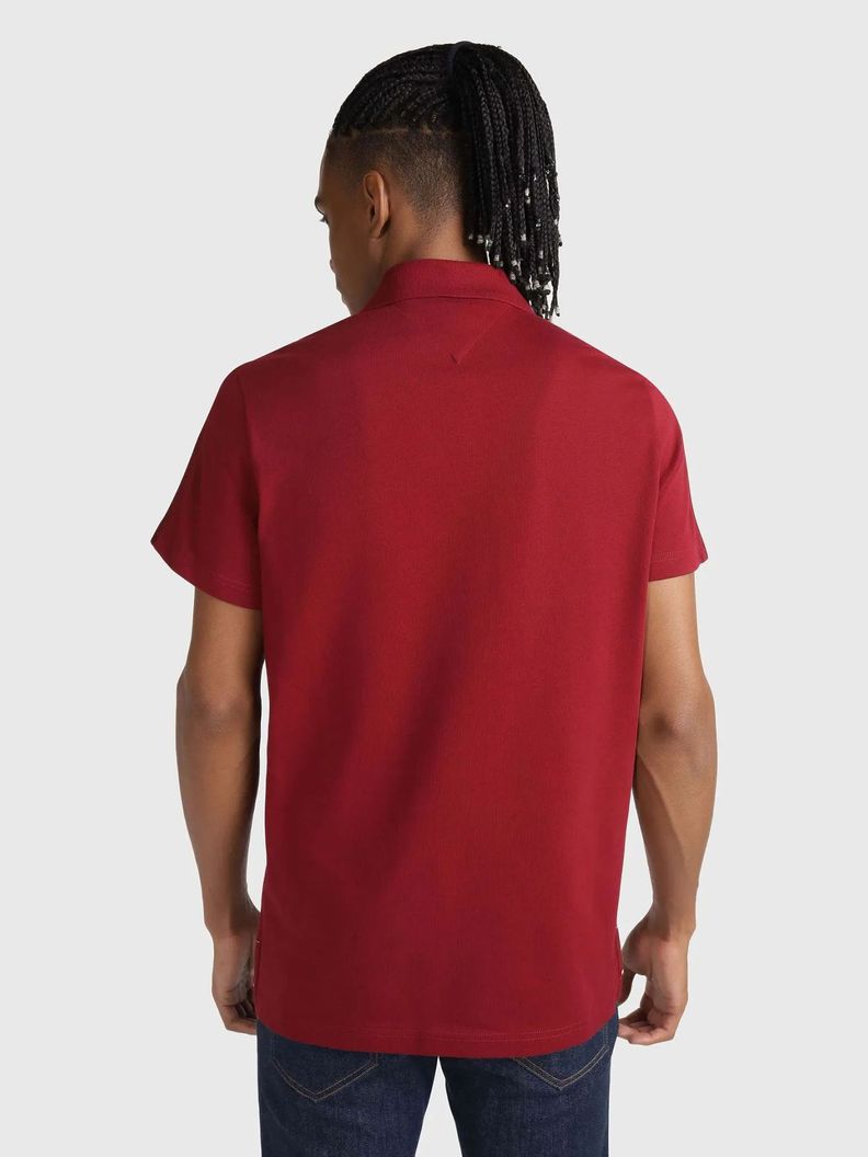 Polo Logo Monogram Th Rojo Tommy Hilfiger-2