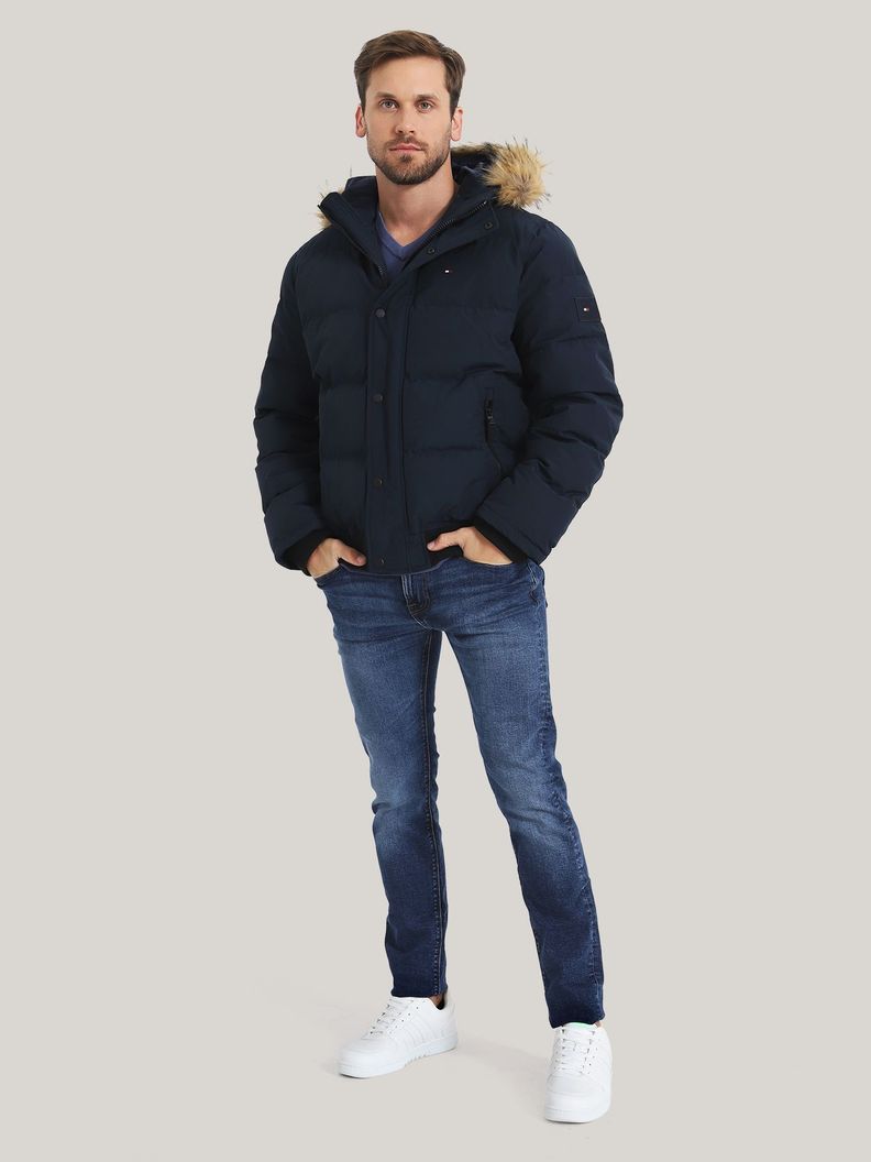 Parka Artic Con Logo Azul Tommy Hilfiger-1