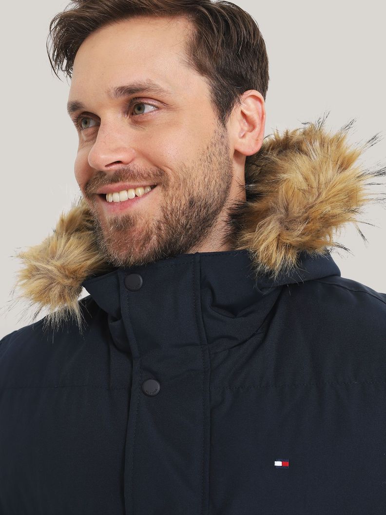 Parka Artic Con Logo Azul Tommy Hilfiger-3